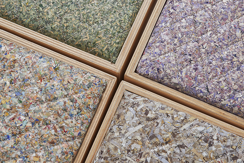 angela mathis turns money into textiles for value stool series