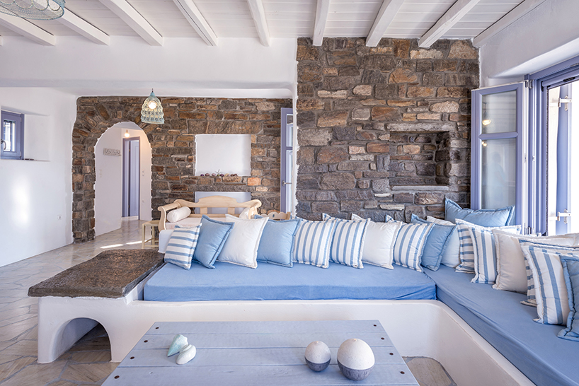 nikolas kouretas' greek holiday house balances vernacular and contemporary architecture