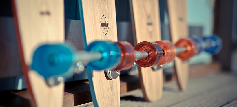 retro style nudie boards are handmade from solid hardwood