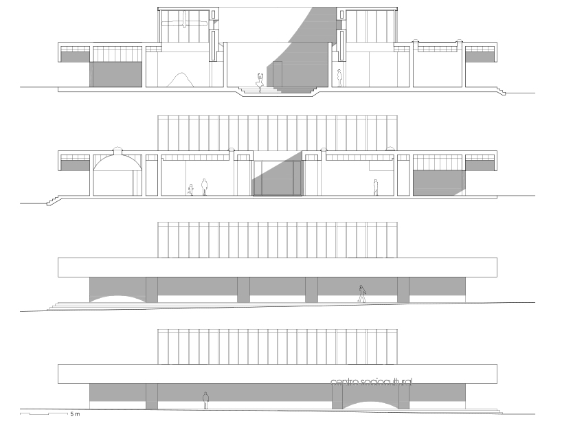 pedro miguel santos proposes reinosa social and cultural center