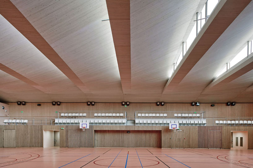 brisac gonzalez architects completes pajol sports center in paris