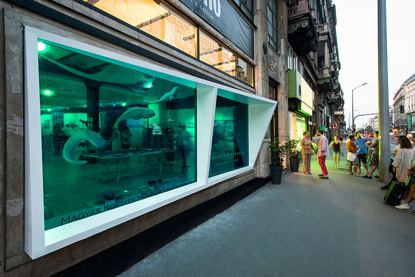 kissmiklos mono storefront hungary designboom