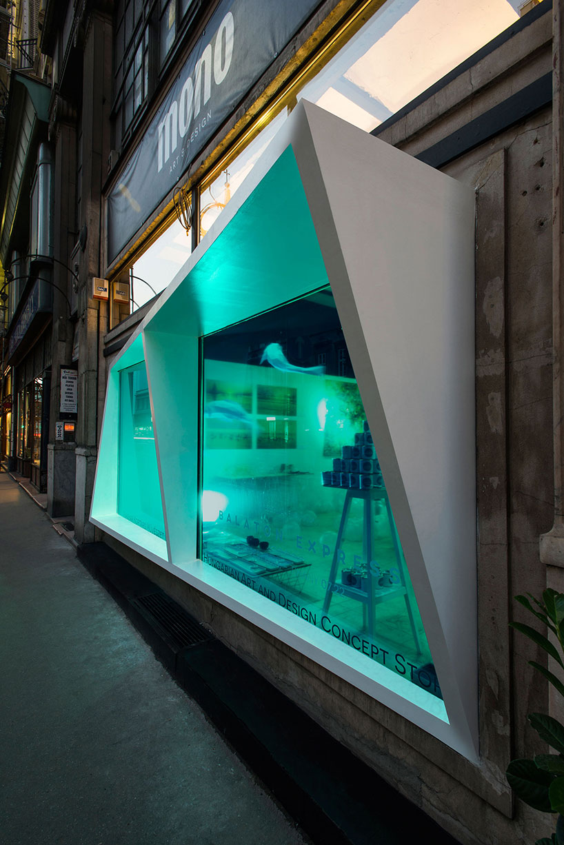 kissmiklos mono storefront hungary designboom