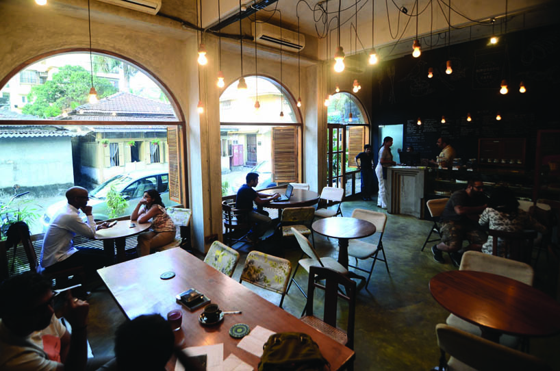 studio eight twentythree crafts organic birdsong cafe in mumbai 