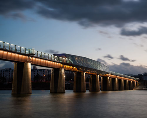 CA plan revitalizes ayang railroad bridge in south korea 