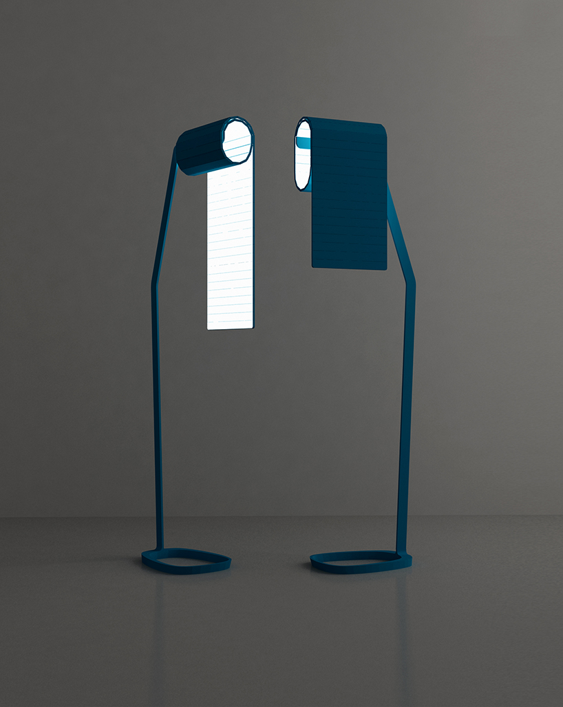 bina baitels OLED recto-verso lamp collection at milan design week 2015