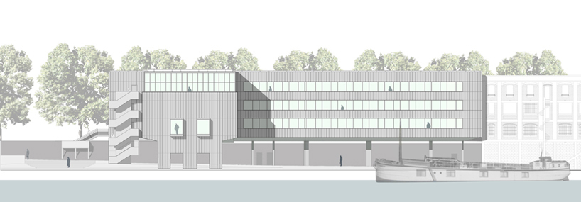 JB lacoudre returns transparency to the seine in paris