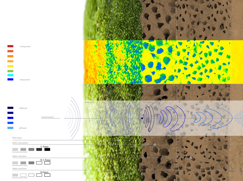 iker luna experiments with moss in bio ceramic system