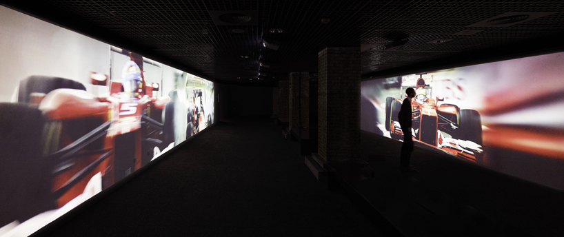 retrospective formula 1 exhibition of fernando alonso at sala arte canal