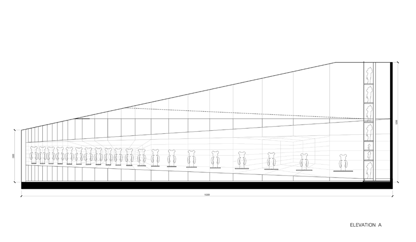 onion fills bear garage with illusory cabinet of toy figurines