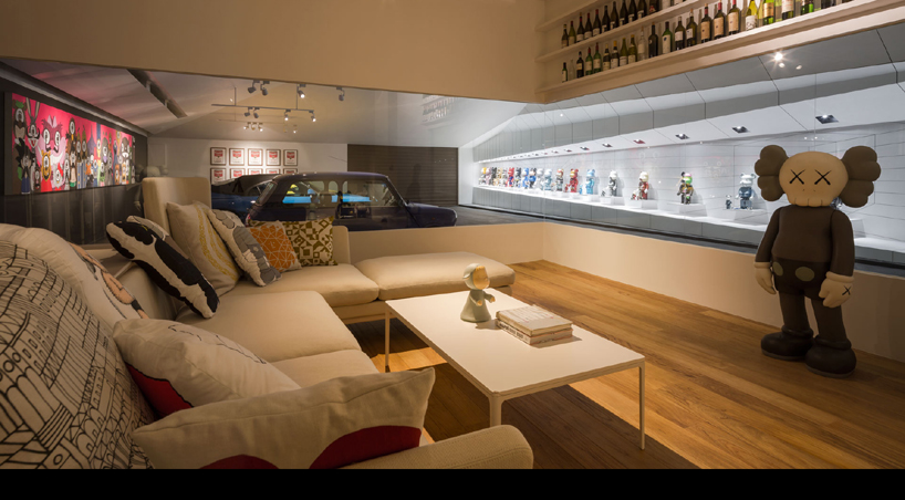 onion fills bear garage with illusory cabinet of toy figurines