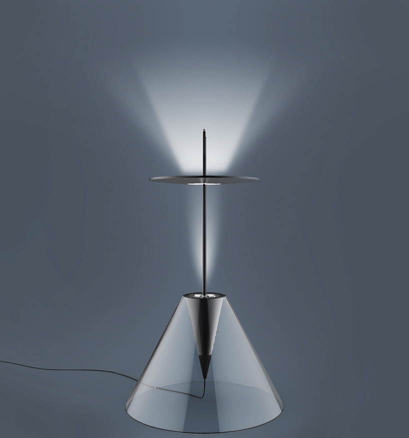 viktor reiter emulates natural sun movement in ascent/descent lamp