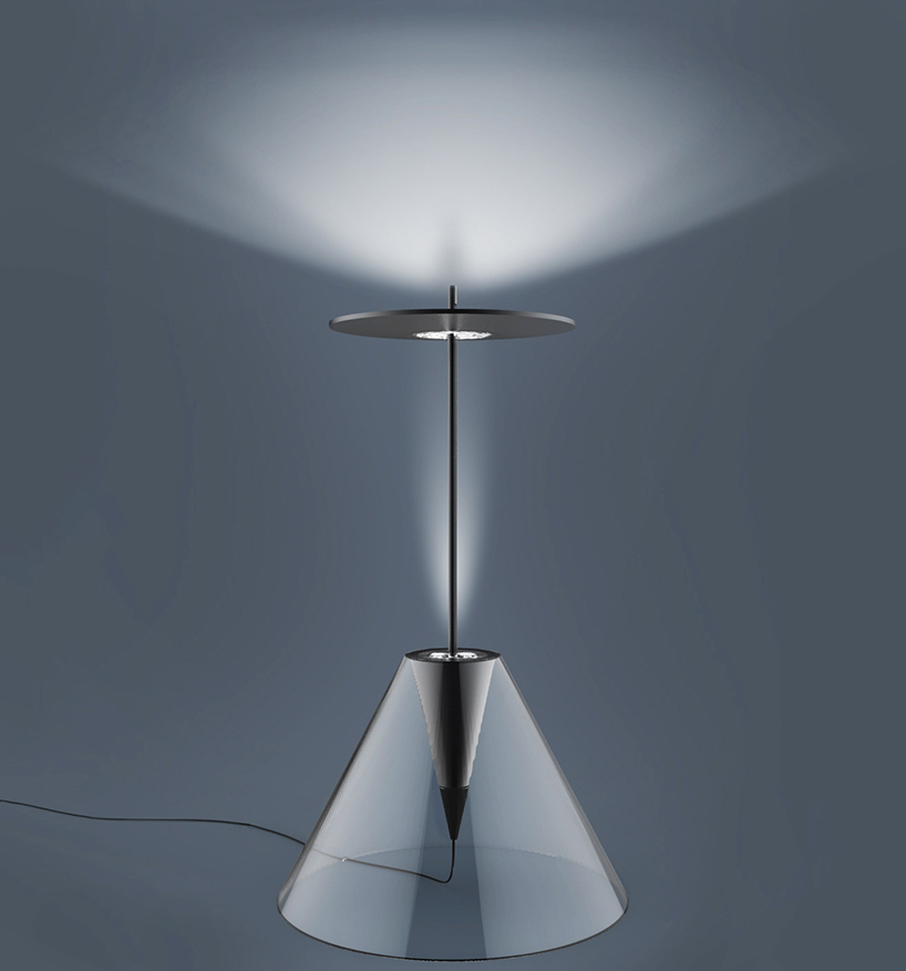 viktor reiter emulates natural sun movement in ascent/descent lamp