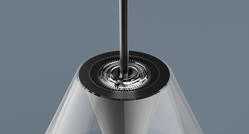 viktor reiter emulates natural sun movement in ascent/descent lamp