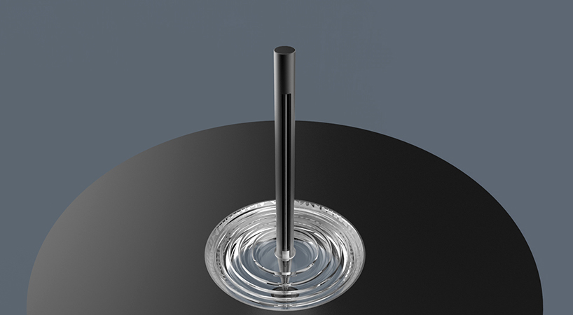 viktor reiter emulates natural sun movement in ascent/descent lamp