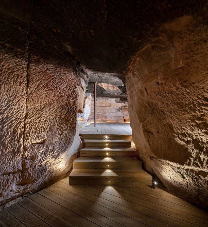 pena de las bodegas rock cut space rehabilitation 4