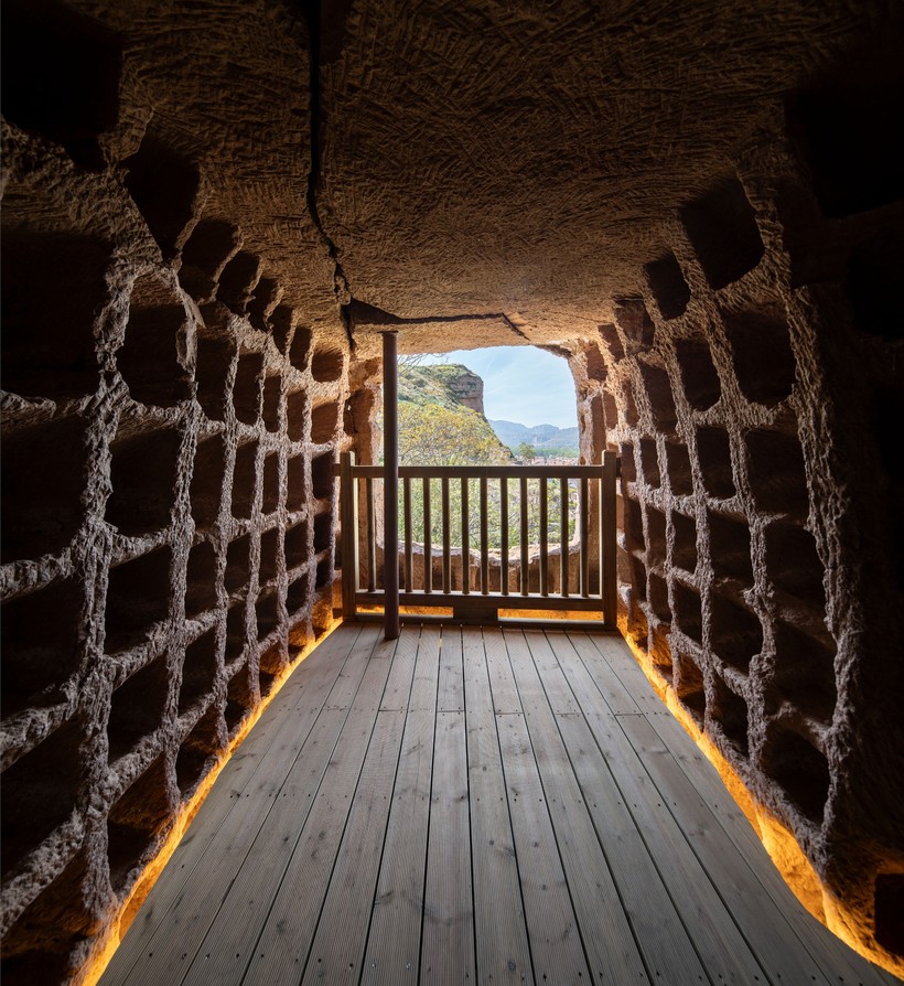 pena de las bodegas rock cut space rehabilitation 7