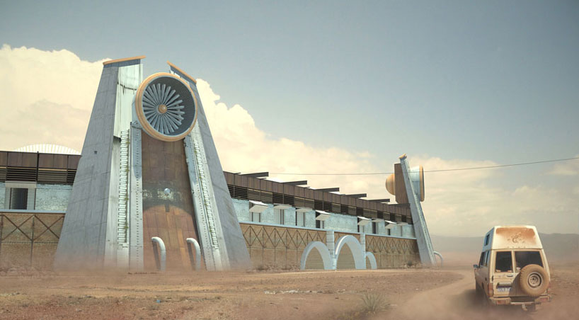 daniel welham proposes the vault, a post-apocalyptic mining community