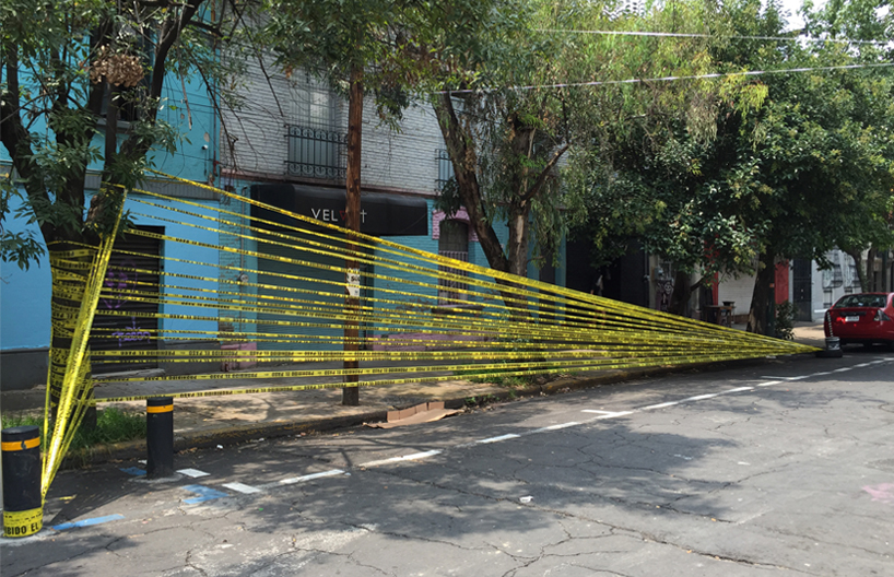 INhabitable studio builds temporary stage in mexico city for PARK(ing) day