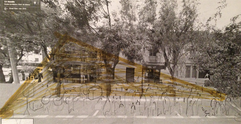 INhabitable studio builds temporary stage in mexico city for PARK(ing) day