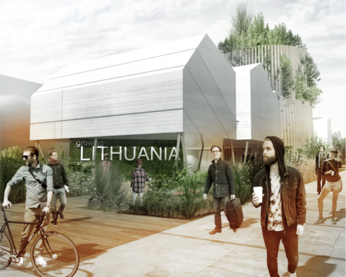 vilnius architecture studio renders growing lithuania pavilion