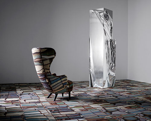 tom dixon carpet series for ege reflects london's industrial landscapes