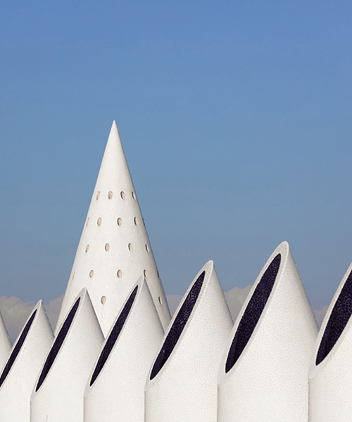 sebastian weiss photographs santiago calatrava's sculptural white giants