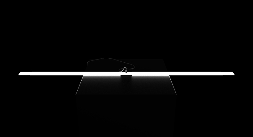tobias lugmeier bends flexible all lamp into multiple shapes