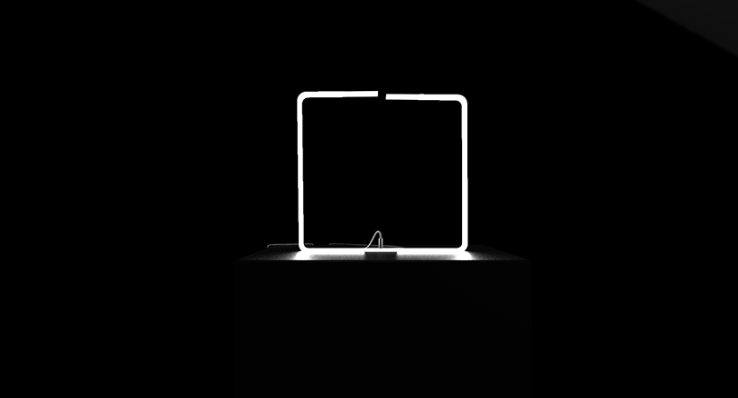 tobias lugmeier bends flexible all lamp into multiple shapes