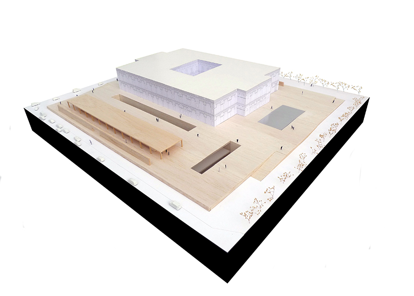 three studio team develops proposal for MALI competition in lima, peru