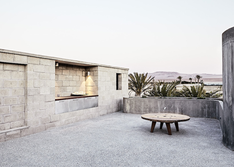 ghezzi novak's residential design in peru references paracas textiles