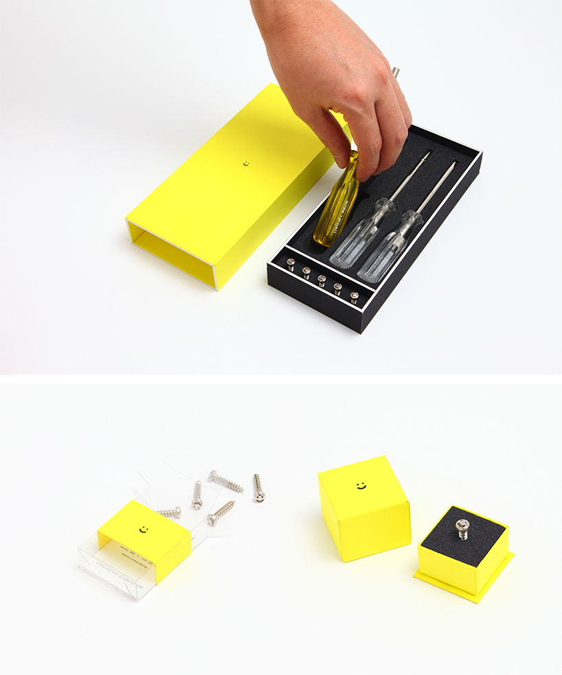 studio yumakano's smile screw project supports polio charity