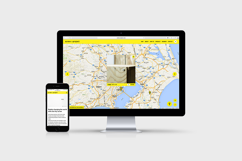 studio yumakano's smile screw project supports polio charity