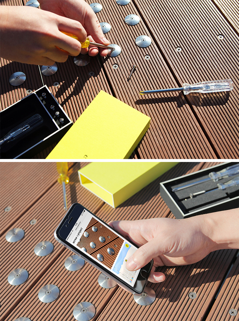 studio yumakano's smile screw project supports polio charity