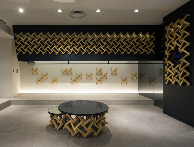 the design labo constructs jun hashimoto tokyo flagship store 
