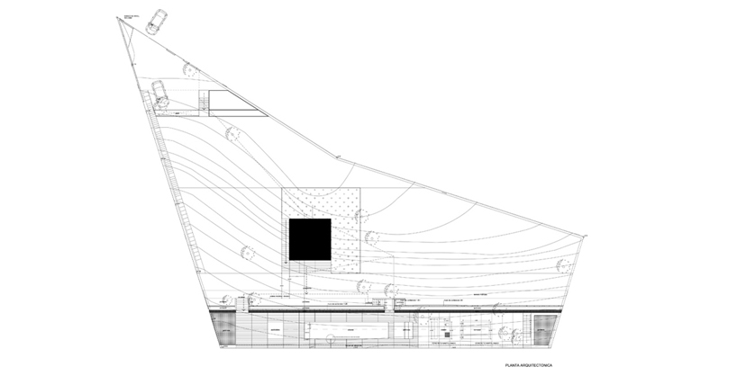 AS/D positions casa alta in mexico over sloping valley