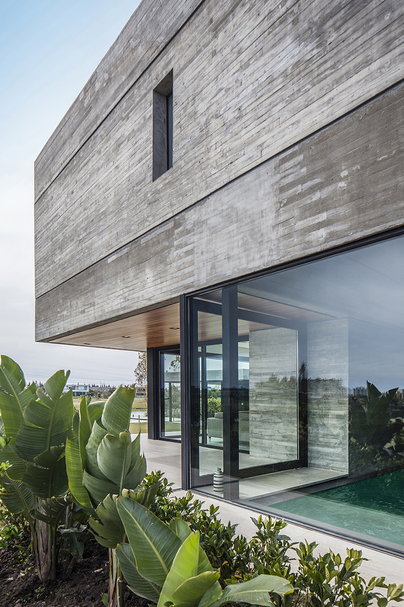 REMY's FSY house in buenos aires uses an exemplary balance of noble materials
