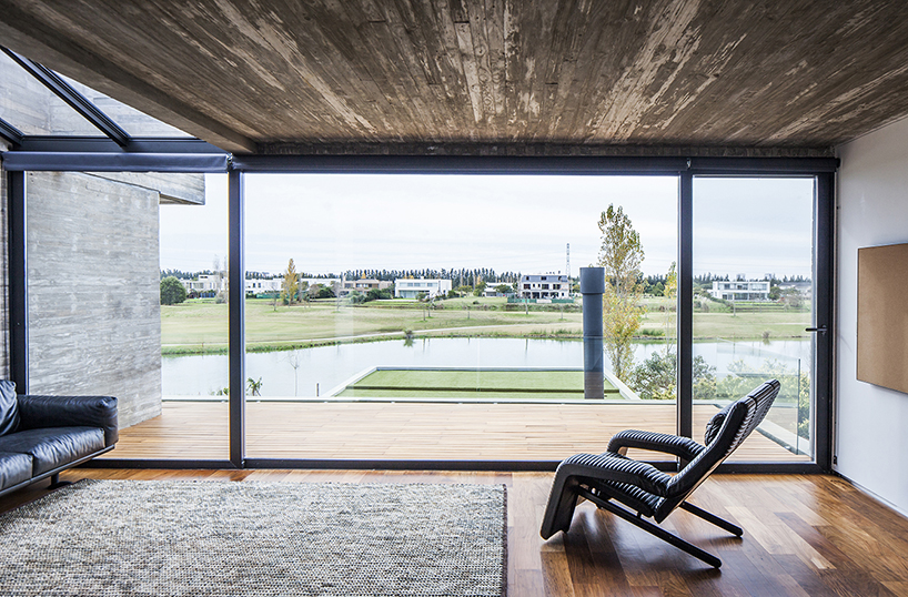 REMY's FSY house in buenos aires uses an exemplary balance of noble materials