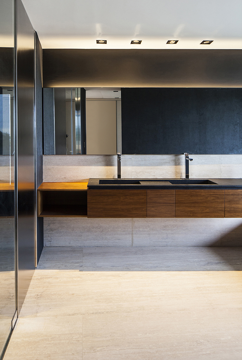 REMY's FSY house in buenos aires uses an exemplary balance of noble materials