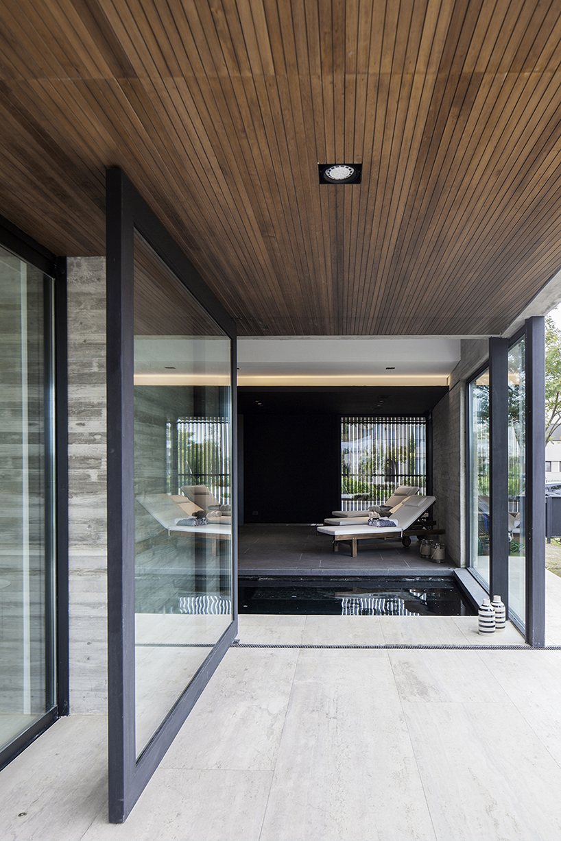 REMY's FSY house in buenos aires uses an exemplary balance of noble materials