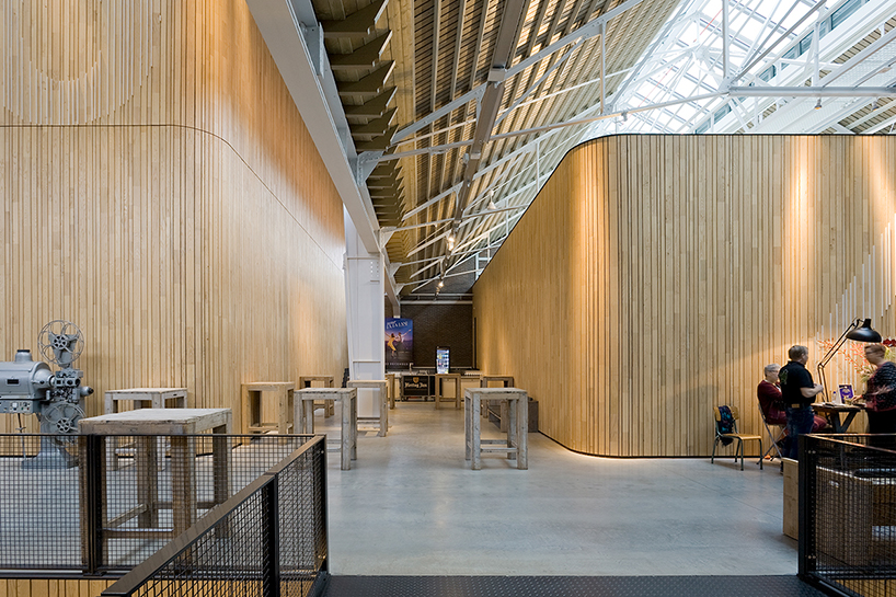 JHK renovates former power station into a modern cinema and restaurant in maastricht