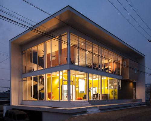 process5 creates takagi industrial head office as a colorful bento box