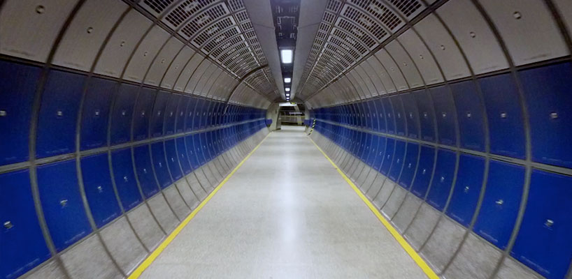 in return studio takes viewers on a winding journey of london's underground