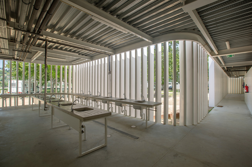 atelier rua abrantes camping portugal designboom