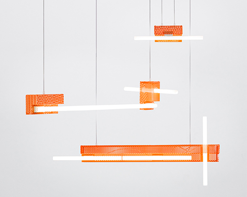 marta ayala herrera + cito ballesta's entreplanta lamps intersect with spatial geometries