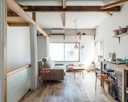 kazuteru matumura architects renovates retoyosaki townhouse