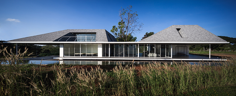 thai house by sook architects is constructed around a native tree