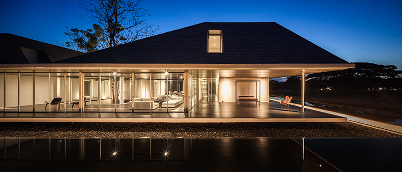 thai house by sook architects is constructed around a native tree