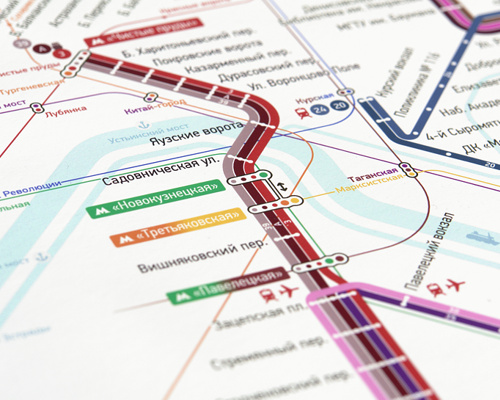 none.ru combines moscow tram network map into one identity system