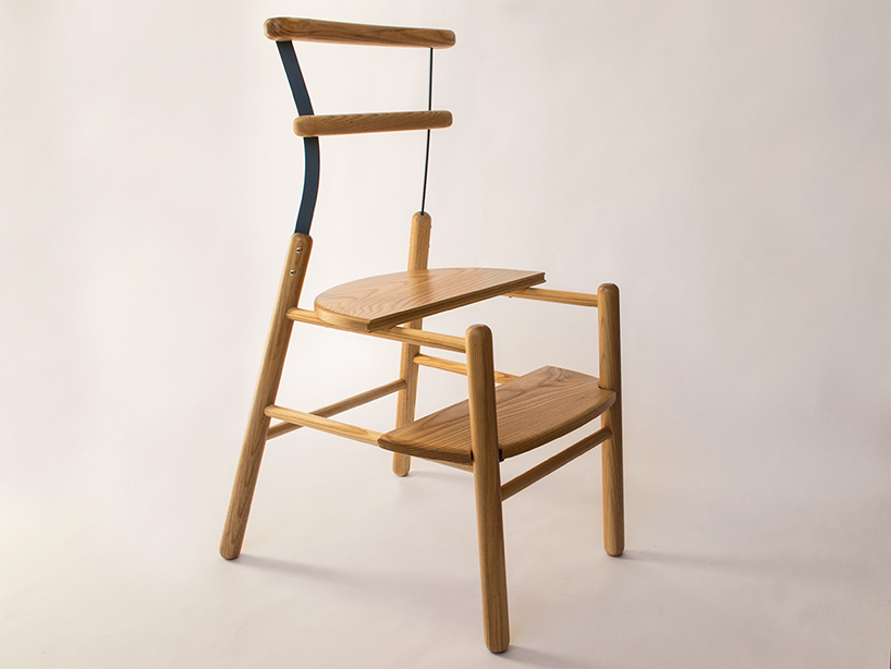 chair that turns into a step ladder